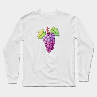 Grape Tree Art Long Sleeve T-Shirt